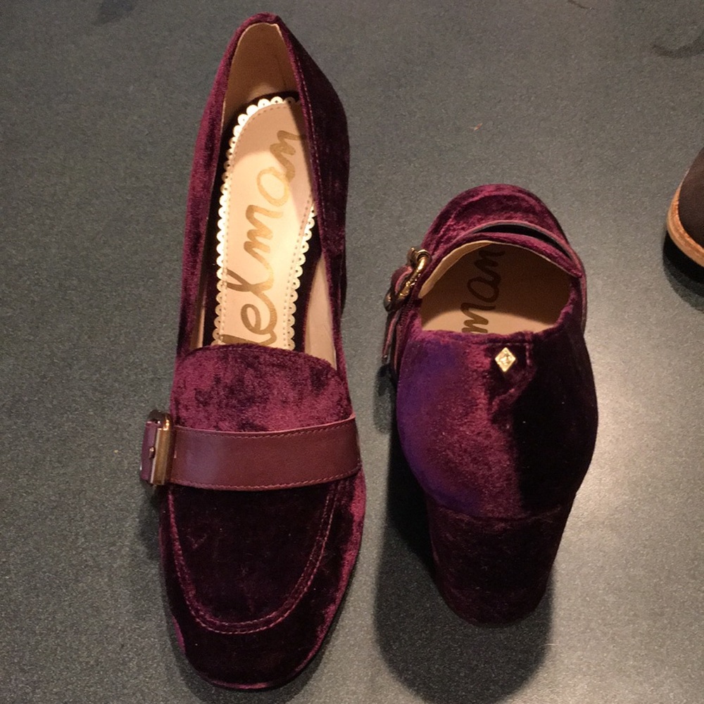 Sam Edelman Purple Ellison Loafer Pump